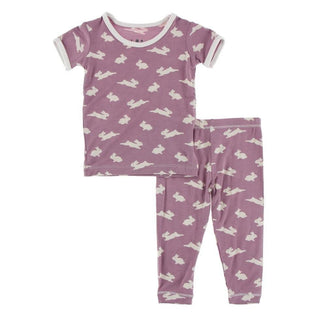 Celebration Bamboo Short Sleeve Pajama Set - Pegasus Bunny Baby & Toddler Sleepwear