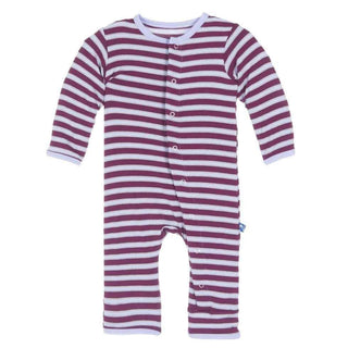 Bamboo Coverall, Girl Tundra Stripe Baby & Toddler Sleepwear