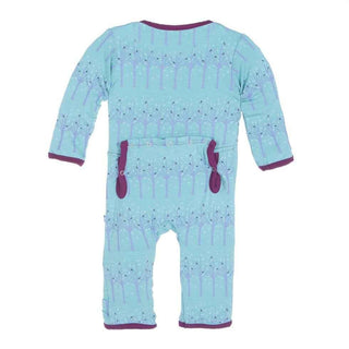 Bamboo Coverall, Glacier Frosted Birch Baby & Toddler Sleepwear