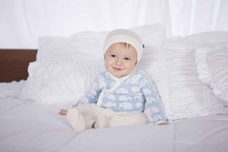 Boy's Essentials Bamboo Newborn Gift Set, Pond Elephant Baby & Toddler Outfits