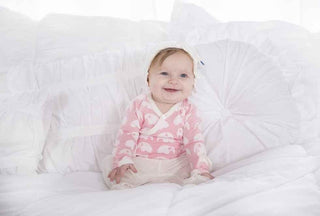 Essentials Bamboo Ruffle Newborn Gift Set, Lotus Elephant Baby & Toddler Outfits