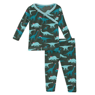 Kickee Pants Santa Dinos