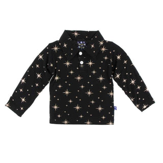 Kickee Pants Rose Gold Bright Stars