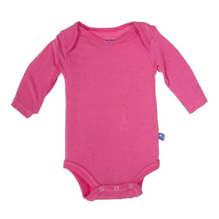 Long Sleeve Bodysuit One-Piece, Winter Rose Baby One-Pieces