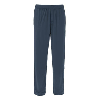 Men's Solid Bamboo Pajama Pants - Deep Sea (SP21) Pajamas