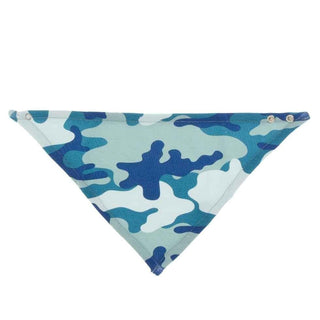 Print Bamboo Bandana Bib - Oasis Military, One Size Bibs