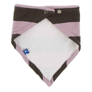 Print Bamboo Bandana Bib - Paleontology Flora Stripe, One Size Bibs