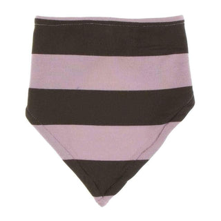 Print Bamboo Bandana Bib - Paleontology Flora Stripe, One Size Bibs