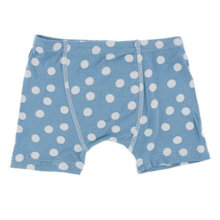 Print Boy's Boxer Brief - Blue Moon Snowballs Toddler Underwear