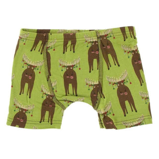 Print Boy's Boxer Brief - Meadow Bad Moose Toddler Underwear