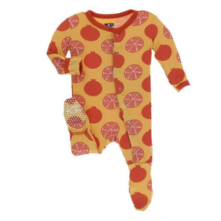 Kickee Pants Marigold Pomegranate