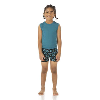Print Single Boys Boxer Brief - Midnight Environmental Protection Toddler Underwear