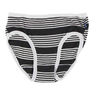 Print Bamboo Single Underwear - Zebra Agriculture Stripe Toddler Underwear
