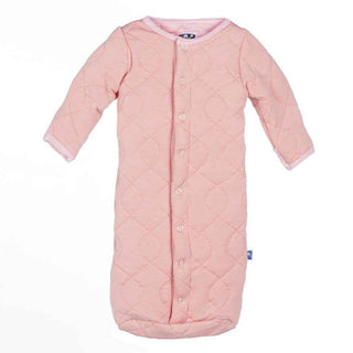 Solid Bamboo Quilted Sleeping Sack, Blush with Lotus Baby & Toddler Sleepwear