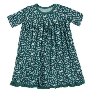 Kickee Pants Jade Running Buffalo Clover