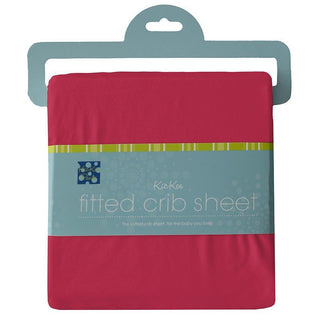 Solid Fitted Crib Sheet - Taffy - One Size Bed Sheets