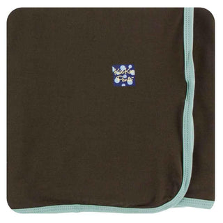 Solid Swaddling Blanket - Bark with Shore, One Size Swaddling Blankets