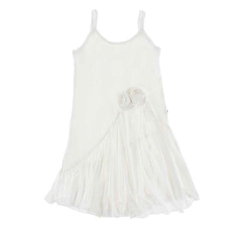 Solid Bamboo Tarentella Dress - Natural Baby & Toddler Dresses