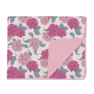 Bamboo Toddler Blanket - Shrinking Violet Peonies KicKee Pants Size: One Size