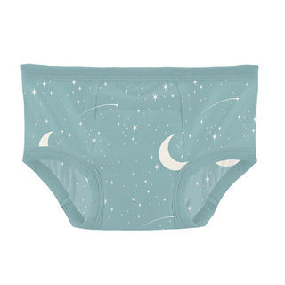 Kickee Pants Training Pants - Jade Starry Sky & Moon | Baby Riddle