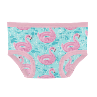 Bamboo Training Pants (Set of 2) - Thistle Ice Cream Truck & Pool Party KicKee Pants Size: 2T-3T