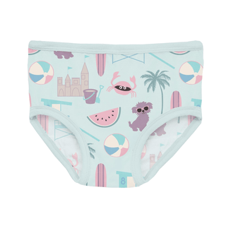 Bamboo Underwear - Fresh Air Beach Day KicKee Pants Size: 2T-3T