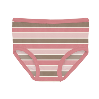 Bamboo Underwear - Neapolitan Stripe KicKee Pants Size: 2T-3T