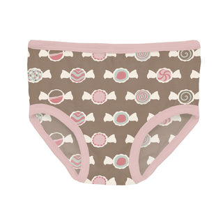 Bamboo Underwear - Portabella Saltwater TaffyKicKee PantsSize: 2T-3T