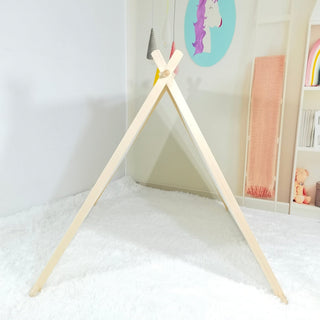 Kids A-Frame Sleepover Tents with Lights Chicky Chicky Bling Bling