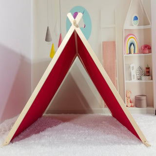 Kids A-Frame Sleepover Tents with Lights Chicky Chicky Bling Bling