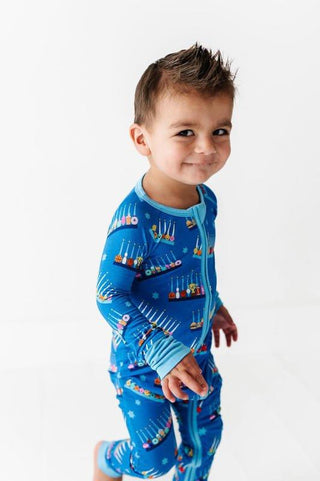 Bamboo Convertible Footie Romper - Menorah Baby & Toddler Sleepwear