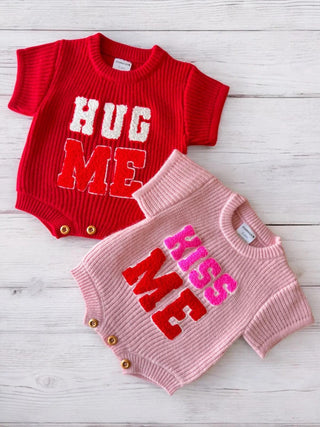 Sheep Wool Sweater Romper - Kiss Me Romper SpearmintLOVE Size: 0 - 6 mo.