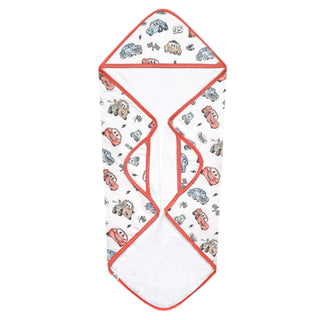 Premium Knit Hooded Towel - Disney Pixar Cars Copper Pearl Size: One Size