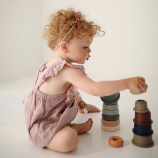 Stacking Cups ToytoysMushieColor: Original