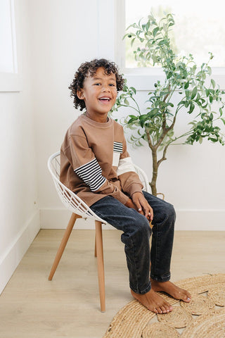 Ledger Jeans Olive + Scout Color: Black Size: 3-6M