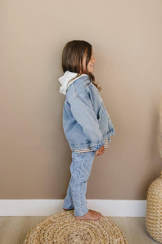 Ledger Jeans Olive + Scout Color: Black Size: 3-6M