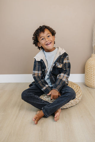 Ledger Jeans Olive + Scout Color: Black Size: 3-6M