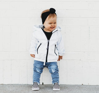 Light Wash Distressed Denim Jeans Little Bipsy Size: 18-24 Months
