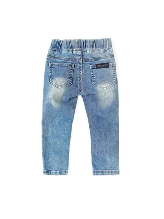 Light Wash Distressed Denim Jeans Little Bipsy Size: 18-24 Months