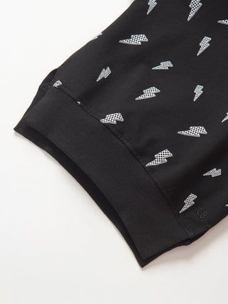 Lightning Bolt Pullover - Black Little Bipsy Size: 12-18 Months