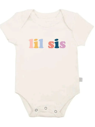 Graphic Bodysuit - Lil Sis bodysuits Finn + Emma Color: Default Size: NB