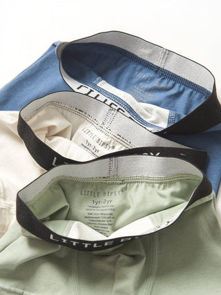 Little Bipsy Cotton Boxer Briefs (3-Pack) - Evergreen Mix | Baby Riddle