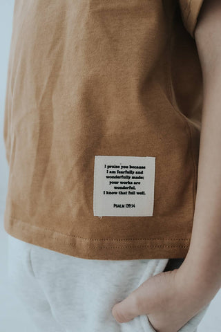 Child of God Affirmation Short Sleeve T-Shirt T-Shirts Little & Brave Size: 2T-3T