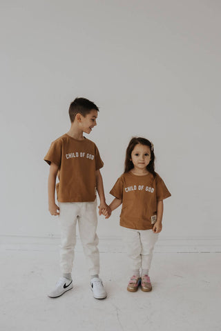 Child of God Affirmation Short Sleeve T-Shirt T-Shirts Little & Brave Size: 2T-3T