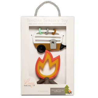 Lucy Darling Little Camper Baby Teether Toy Set | Baby Riddle