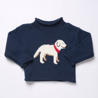 Cotton Long Sleeve Classic Sweater - Lab