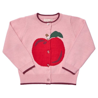 Cotton Long Sleeve Maude Sweater - Crisp Apple