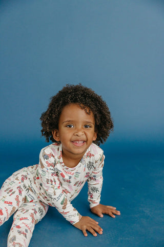 Long Sleeve Pajama Set - A Christmas Story Copper Pearl Size: 12 Months