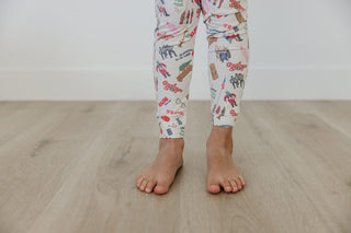 Long Sleeve Pajama Set - A Christmas Story Copper Pearl Size: 12 Months