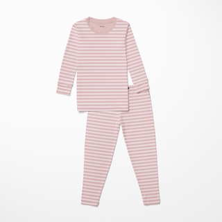 Bamboo Long Sleeve Pajama Set - Blossom Breeze Stripe